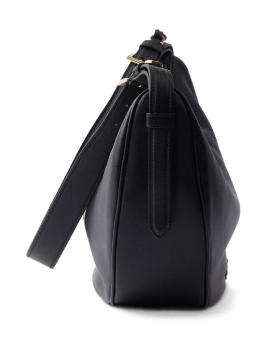 25FW 프라다 데미룬 라지 레더 숄더백 1BC255 2CYSF0002 Black - PRADA