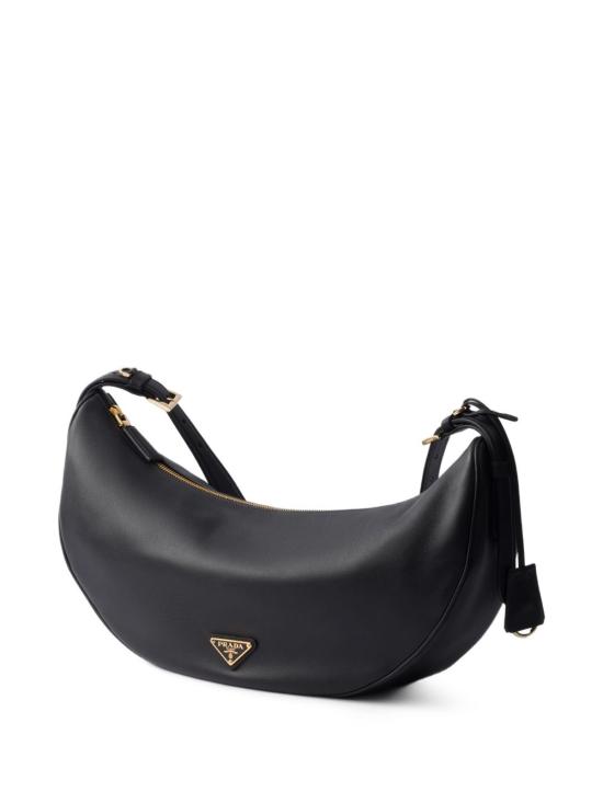 25FW 프라다 데미룬 라지 레더 숄더백 1BC255 2CYSF0002 Black - PRADA