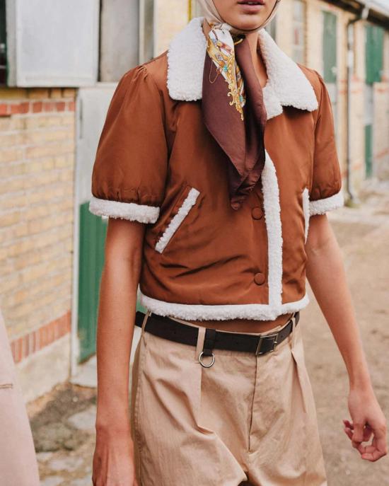  바움 운드 페르드가르텐 무스탕 Baum Und Pferdgarten 제시 재킷 - BAUM UND PFERDGARTEN