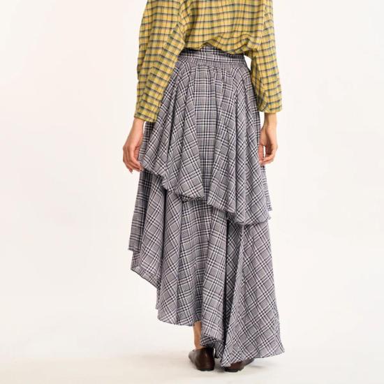  루주타 셰스 롱 스커트 서카 스커트 켈프 체스 - RUJUTA SHETH