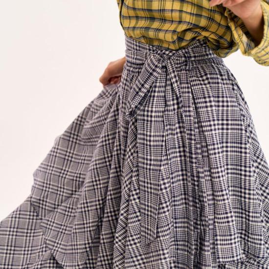  루주타 셰스 롱 스커트 서카 스커트 켈프 체스 - RUJUTA SHETH