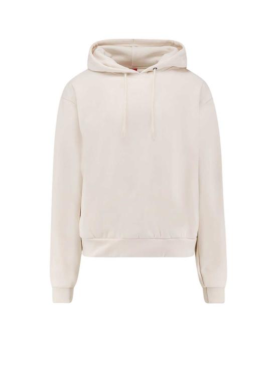  노스페이스 긴팔 티셔츠 코튼 블렌드 후드 스웨트셔츠 화이트