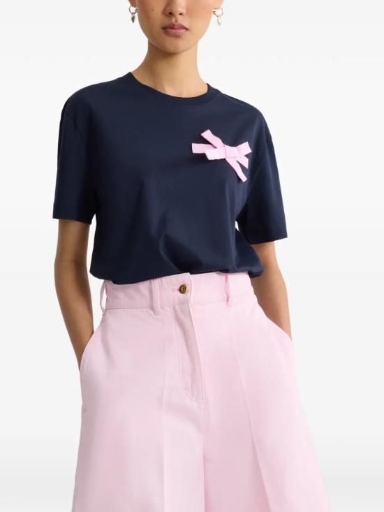 26SS 파투 반팔 티셔츠 JE1859999 694N BLUE - PATOU