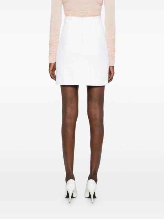 26SS 엘리자베타프랜치 스커트 GO16761E2 360 WHITE - ELISABETTA FRANCHI