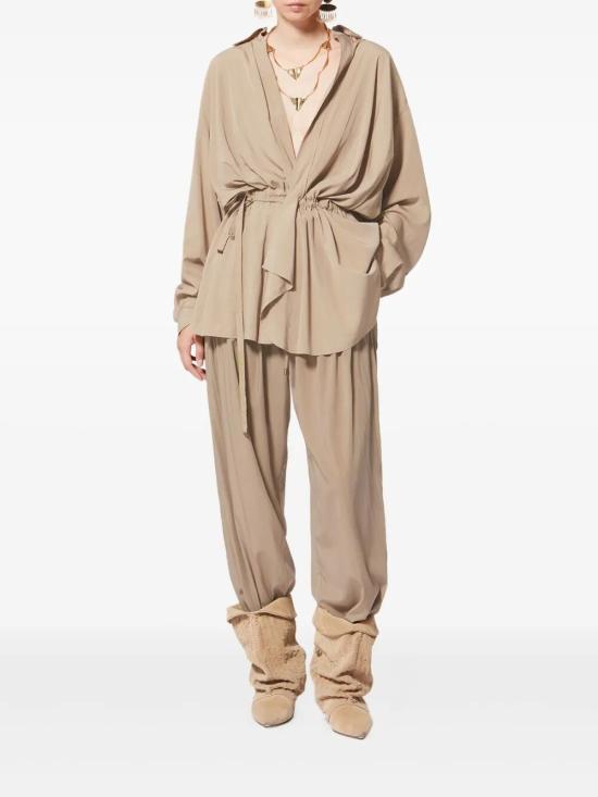 26SS 이자벨마랑 스트레이트 팬츠 PA0547FCD1I03I 67KI NUDE NEUTRALS - ISABEL MARANT