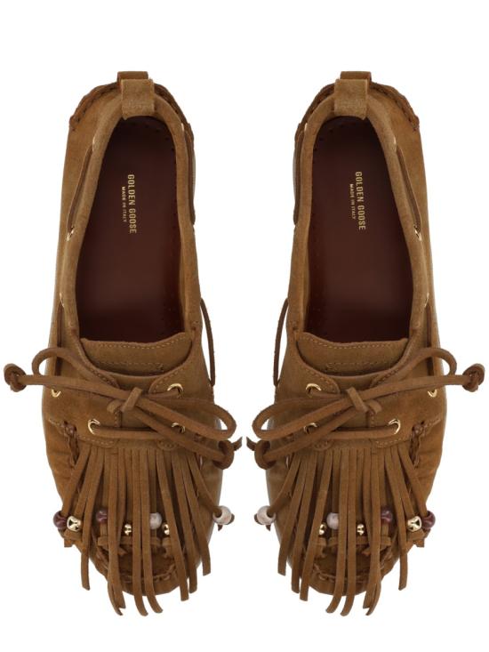 26SS 골든구스 크루즈 로퍼 GWF01056F008190 55302 BROWN - GOLDEN GOOSE