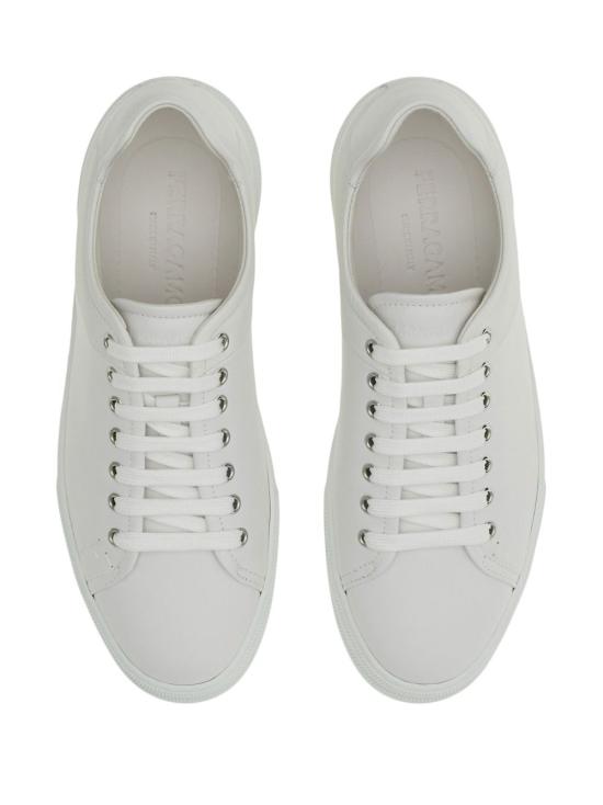 26SS 살바토레 페라가모 스니커즈 026363772088BIANCO WHITE - SALVATORE FERRAGAMO