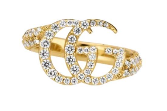 26SS 구찌 반지 854576JAAHV8062 WHITE