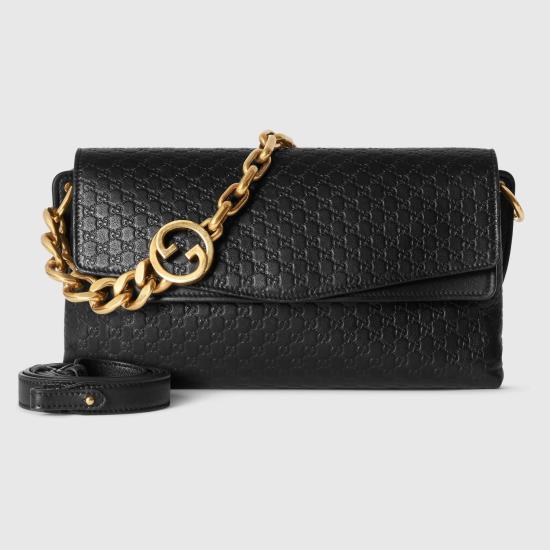 26SS 구찌 미디움 숄더백 857622AAF1I1000 BLACK - GUCCI