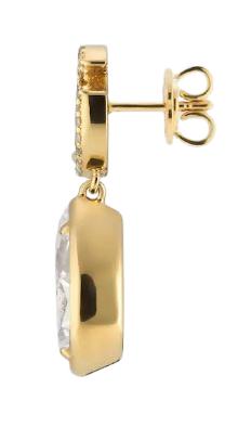 26SS 구찌 이어링 854854JAAHV8062 WHITE - GUCCI