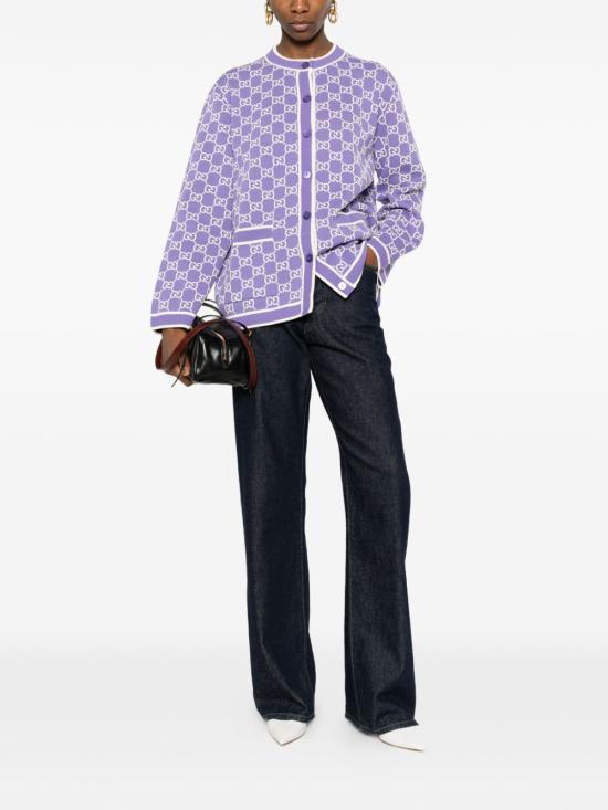 26SS 구찌 스웨터 856262XKE0M5019 WISTERIA - GUCCI