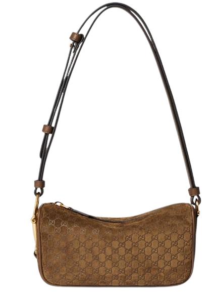 26SS 구찌 하프 홀스빗 미니 백 860784AAEE72118 PEPPER BROWN