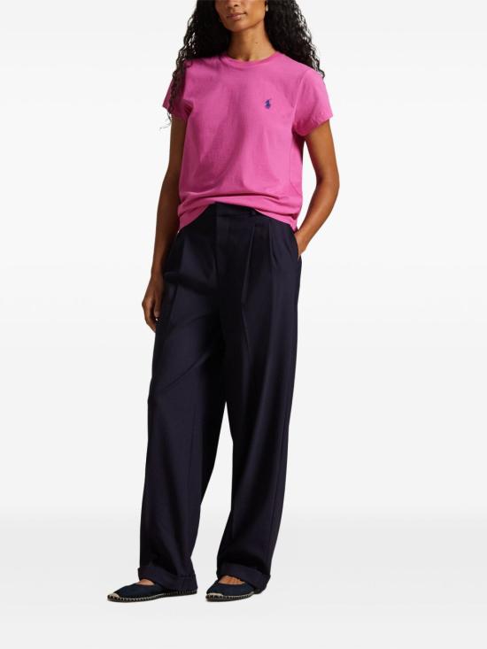 26SS 랄프 로렌 반팔 티셔츠 211B14605018ACCENTPINK - RALPH LAUREN