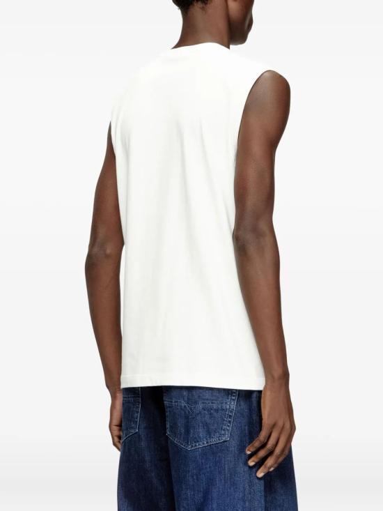 26SS 디젤 반팔 티셔츠 A217430JMBB141 WHITE - DIESEL
