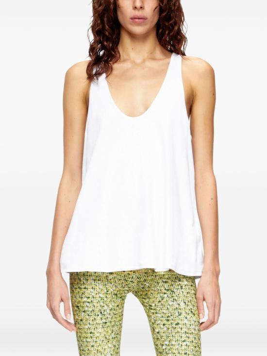 26SS 디젤 T 와이프 OD 민소매 티셔츠 A215730JEAI100 WHITE - DIESEL