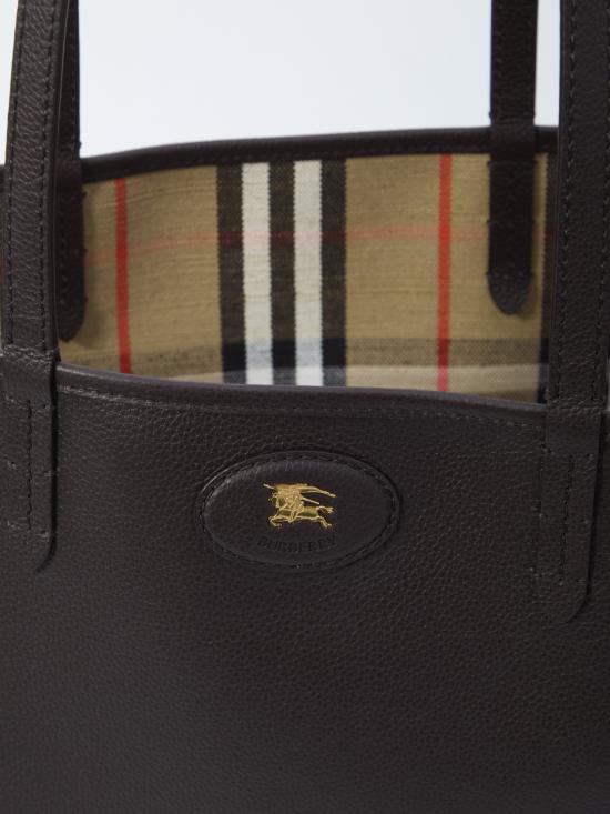 26SS 버버리 미디움 리버시블 블룸즈버리 토트백 8119598C1762 PEAT SAND - BURBERRY