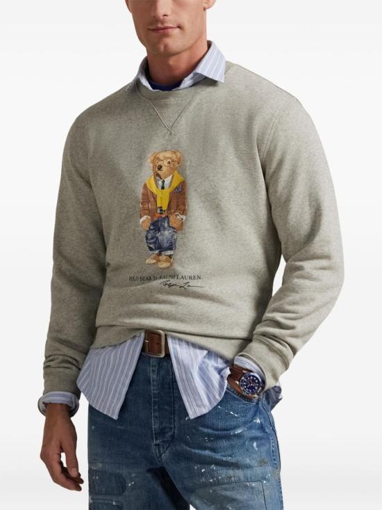 26SS 랄프 로렌 스웨터 710P04977002HERITAGE GREY - RALPH LAUREN