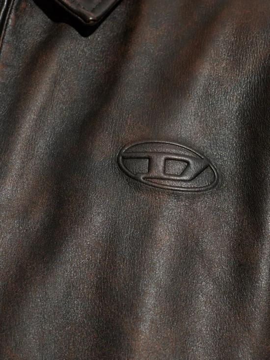 26SS 디젤 L-AMAR 자켓 A204610BKBR9XX BROWN - DIESEL