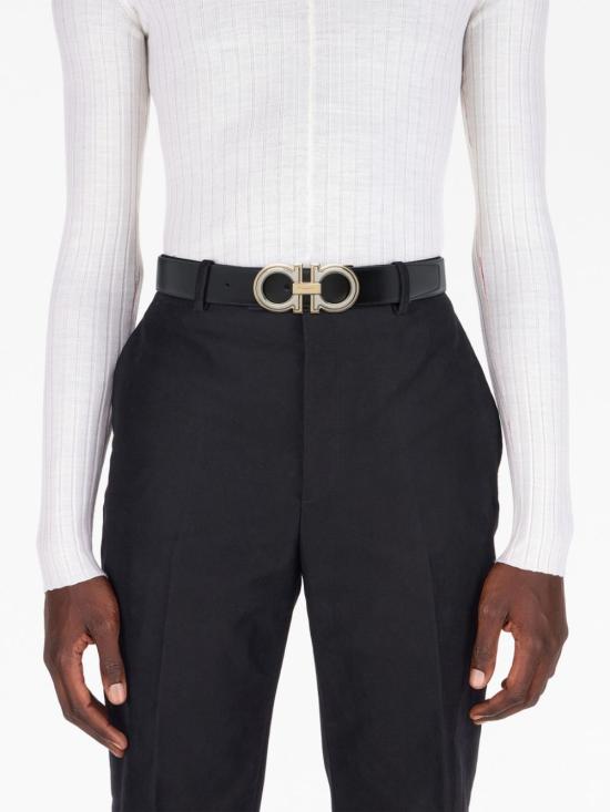 26SS 살바토레 페라가모 가죽 벨트 67A254764187NEROBROWN - SALVATORE FERRAGAMO