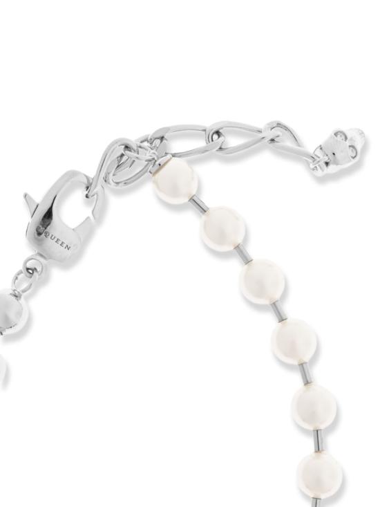 26SS 알렉산더 맥퀸 브레이슬릿 854547J161B1026 SILVER - ALEXANDER MCQUEEN