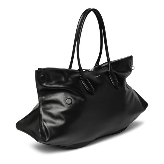 26SS 알렉산더 맥퀸 토트백 8559961VDXA1000 BLACK - ALEXANDER MCQUEEN