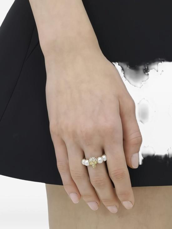 26SS 알렉산더 맥퀸 반지 836481J16PP1953 GOLD - ALEXANDER MCQUEEN