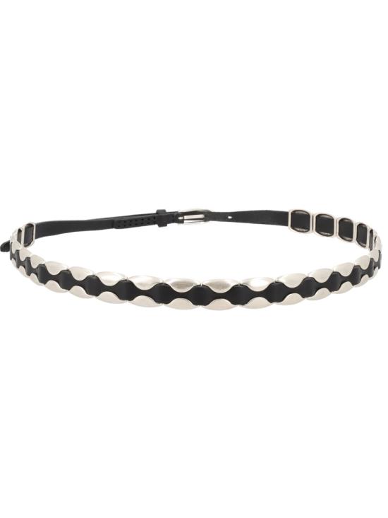 26SS 아워레가시 가죽 벨트 A2268BOI OILYBLACKLEATHER - OUR LEGACY