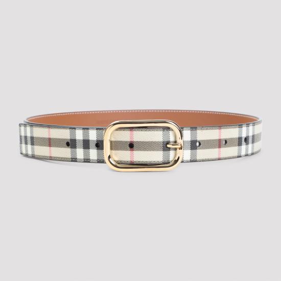 26SS 버버리 체크 골드 버클 8093830 A7026 MULTICOLOUR - BURBERRY