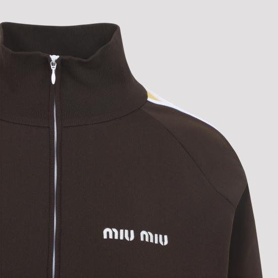 26SS 미우미우 스웨터 MMR463SOOO148O F0WDS BROWN - MIU MIU