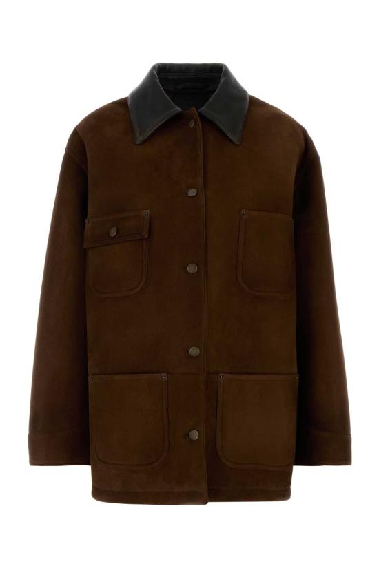 26SS 프라다 자켓 56A226SOOO173B F0324 BROWN