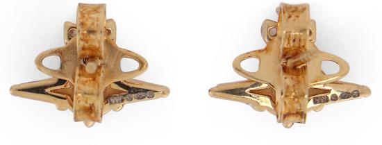 26SS 비비안웨스트우드 이어링 6201037M01R102R102 Gold - VIVIENNE WESTWOOD