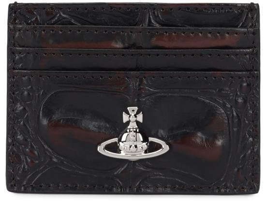 26SS 비비안웨스트우드 가죽소품 54030007WL00BOD403 brown - VIVIENNE WESTWOOD