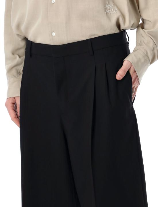 26SS 아미 스트레이트 팬츠 HSO827WV0194 001 NOIR - AMI