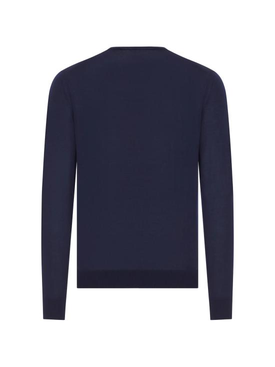 26SS 프라다 슈퍼파인 울 크루넥 스웨터 UMF14618DY F0008 BLEU - PRADA