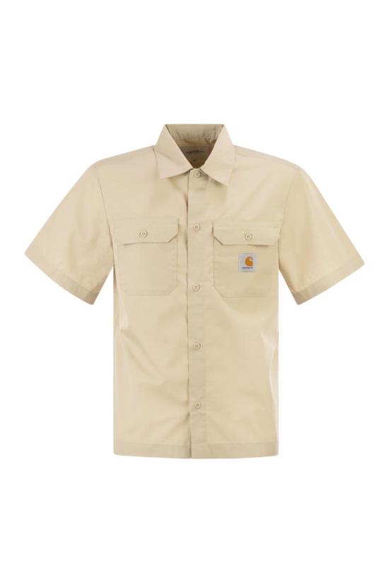  칼하트 WIP 숏슬리브 크래프트 셔츠 I035232 3INXX SAND
