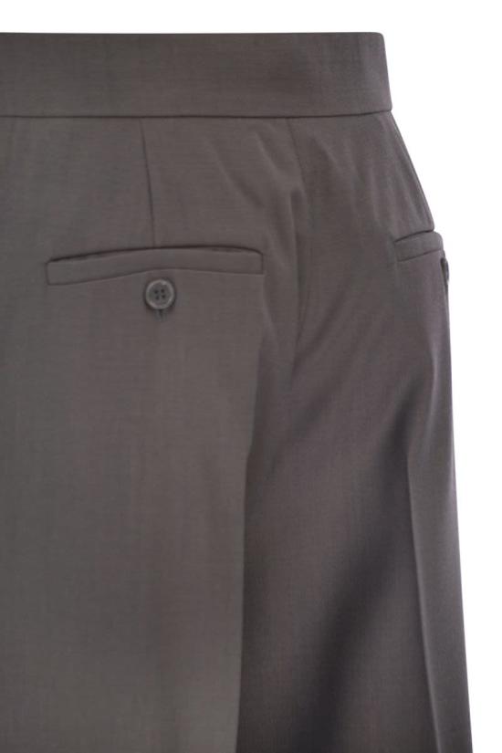 26SS 막스마라 스트레이트 팬츠 2611131033600 006 BROWN - MAX MARA