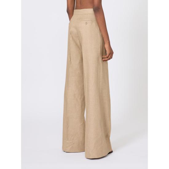 26SS 막스마라 스트레이트 팬츠 2611131243600 003 BEIGE - MAX MARA