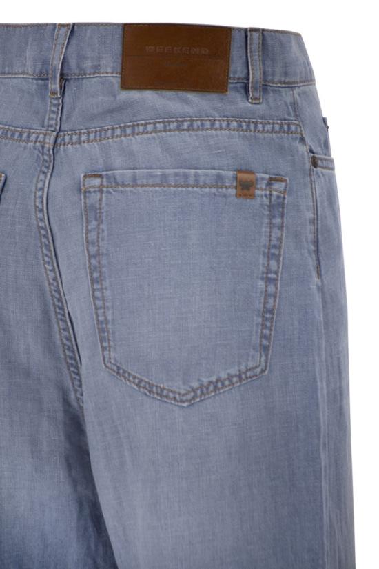26SS 위켄드막스마라 스트레이트 팬츠 2615181012600 006 MEDIUM DENIM - WEEKEND MAX MARA