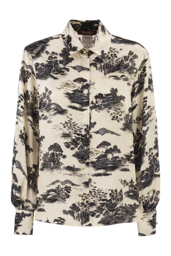 26SS 막스마라 셔츠 2616111014600 002 BLACK