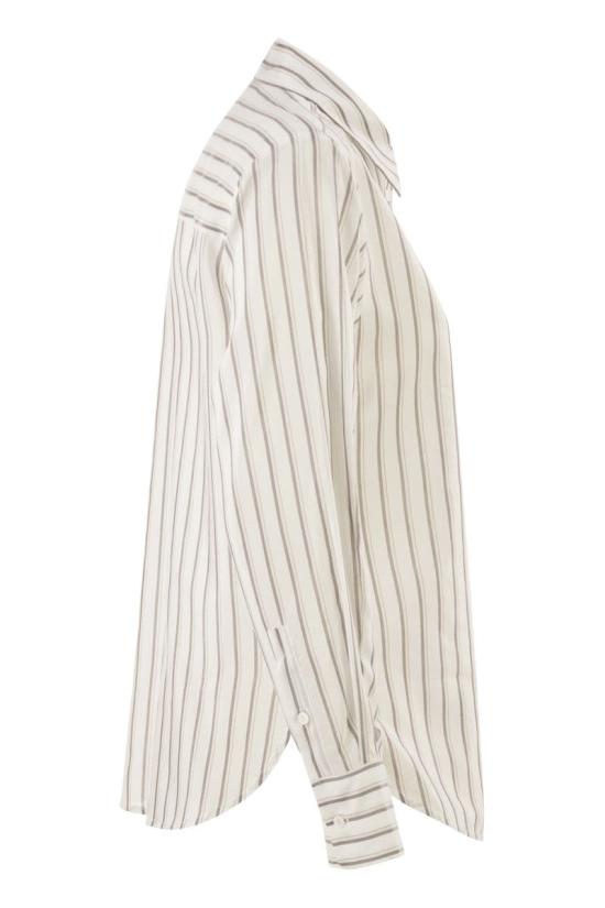 26SS 페세리코 셔츠 A06338D08354 949 WHITE BROWN - PESERICO