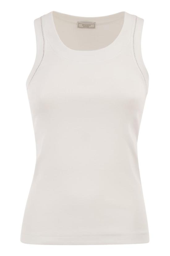 26SS 페세리코 반팔 티셔츠 A08623J005669 300 WHITE