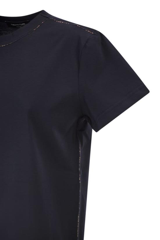 26SS 파비아나 필리피 반팔 티셔츠 JED266F133L796 5146 NIGHT BLUE - FABIANA FILIPPI