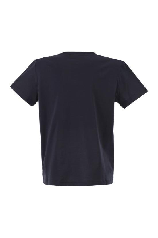 26SS 파비아나 필리피 반팔 티셔츠 JED266F133L796 5146 NIGHT BLUE - FABIANA FILIPPI