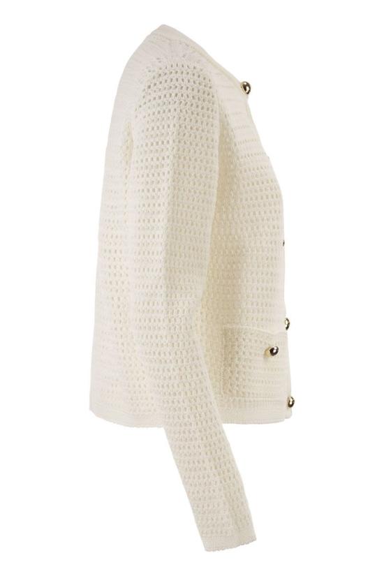 26SS 파비아나 필리피 스웨터 MAD276F513D663 0142 WHITE - FABIANA FILIPPI