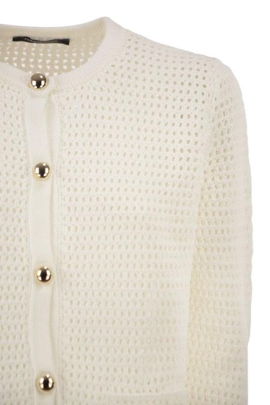 26SS 파비아나 필리피 스웨터 MAD276F513D663 0142 WHITE - FABIANA FILIPPI