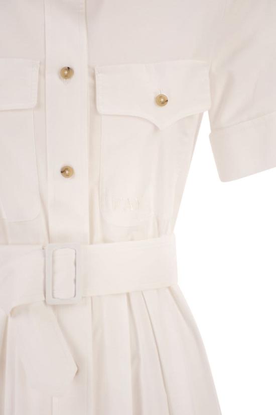 26SS 페이 미디 원피스 N8WE352603SZDHB001 WHITE - FAY