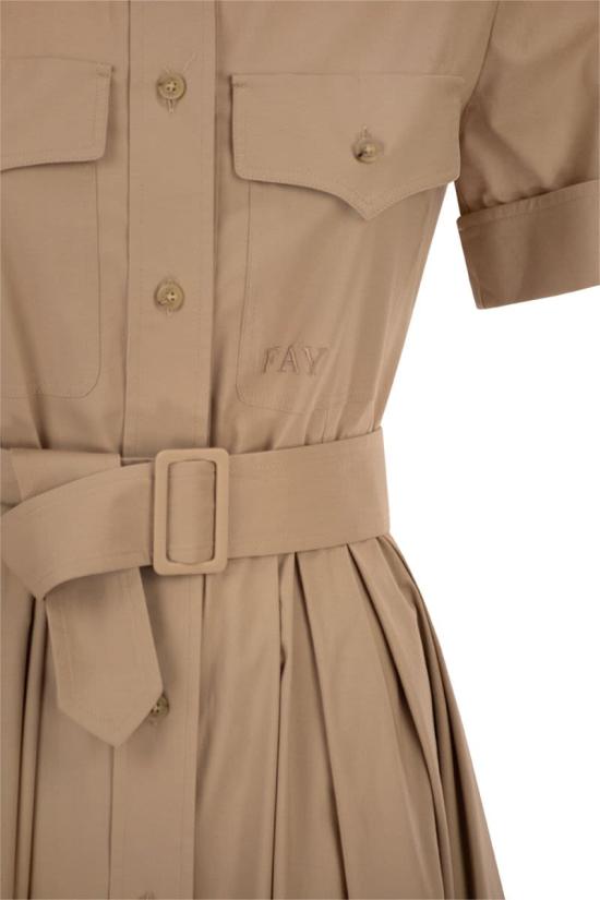 26SS 페이 미디 원피스 N8WE352603SZDHC603 BEIGE - FAY