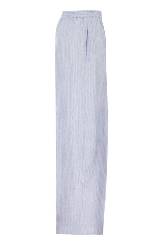 26SS 파비아나 필리피 스트레이트 팬츠 PAD276F336D951 VR1 LIGHT BLUE - FABIANA FILIPPI