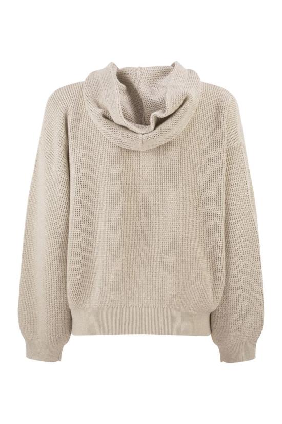 26SS 브루넬로 쿠치넬리 후드 티셔츠 MST263306 CY948 BEIGE - BRUNELLO CUCINELLI