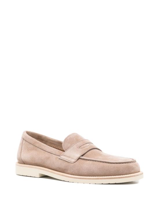 26SS 브루넬로 쿠치넬리 리버스 카프스킨 라이트 페니 로퍼 MZUPAIX653 C4298 KOALA - BRUNELLO CUCINELLI